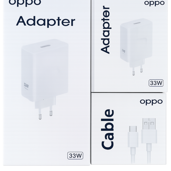OPPO 33W Charger with Type C Cable